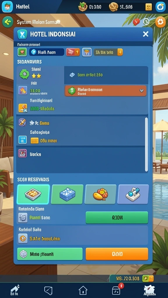 mandala77 - Screenshot gameplay dengan tantangan seru di level yang lebih tinggi.