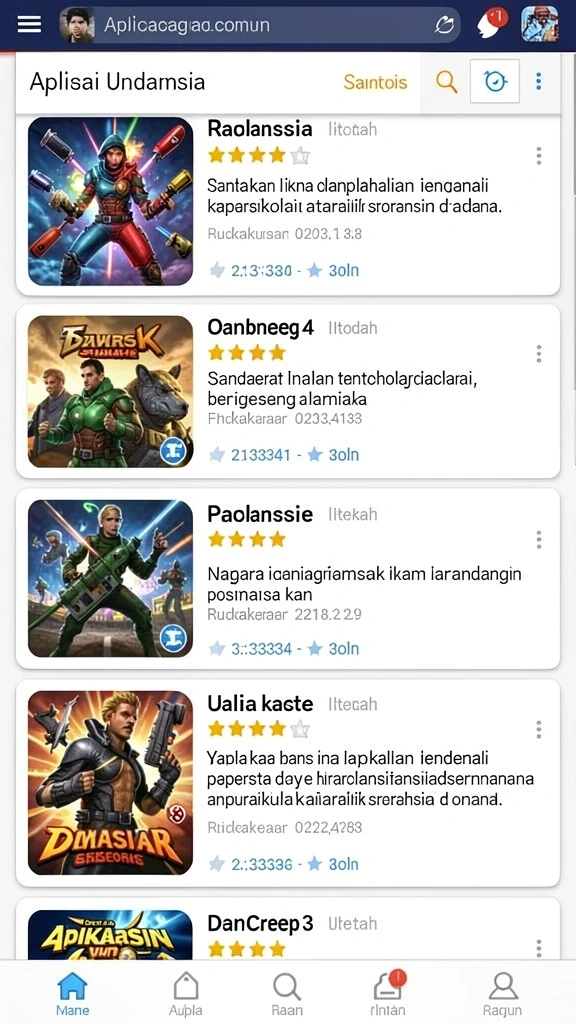 rpyyy - Tangkapan layar pertama menampilkan karakter utama dalam pertempuran epik.
