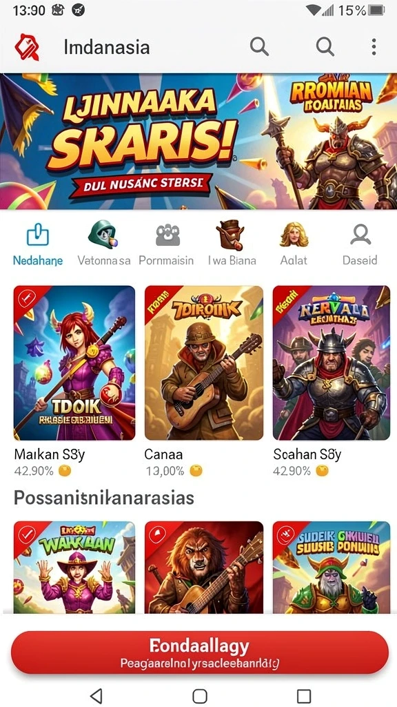 svipwins - Tampilan awal aplikasi SVIPWINS yang menarik.