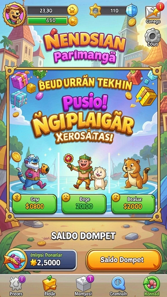 wayang88 - Beragam karakter wayang yang dapat dipilih.